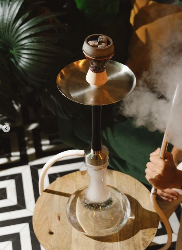 Cachimba en ambiente tropical